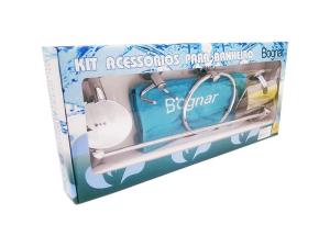 KIT ACC BAÑO 5 PIEZAS METAL JUNIOR BOGNAR