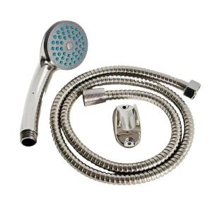 KIT DUCHA DUCHERO METALICO MULTIFUNCION TELÉFONO FLEXO BAÑO