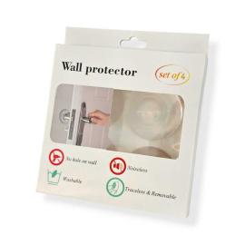 KIT X4 PROTECTORES DE PARED SILICONA ADHESIVA D. 5CM