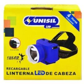 LINTERNA LED DE CABEZA RECARG (P)