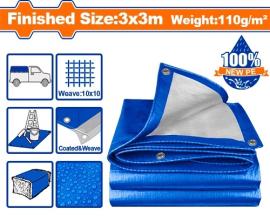 LONA 3 X 3 MT AZUL 110 GR/M3 WADFOW WTQ1833