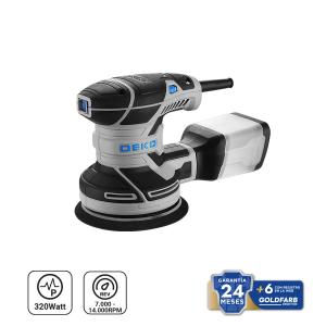 Lijadora Roto-Orbital 5'' 320W Deko DKOS35XP125-DKOS32XL125-