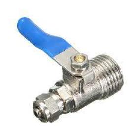 LLAVE CANILLA MINI  para filtro ESF ROSCA 1/4 X 1/4 AZUL
