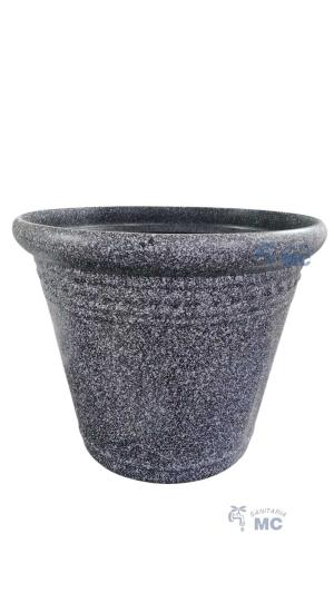 MACERTA CAMPANA PINTURA SALPICADA 29 X 24 CM. con plato(PFW)