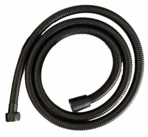 MANGUERA FLEXO DUCHERO PVC NEGRA GALVA 1.50mts