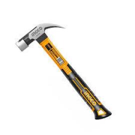 MARTILLO DE UÑA 220g. MAGNÉTICO MANGO FIBRA INGCO (PW)