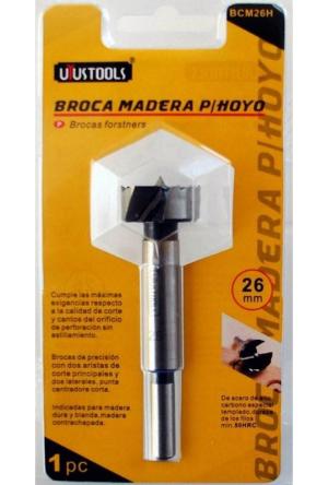 MECHA FORSTNER P/BISAGRA AUTORRETEN 26mmBCM26H UYU