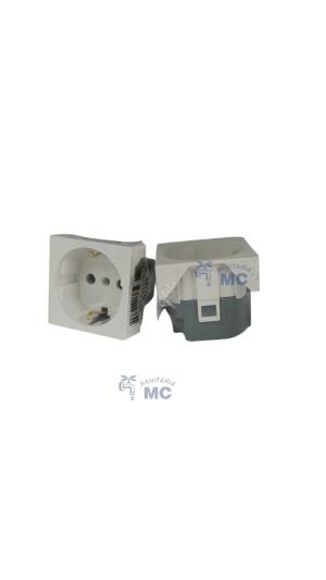 MODULO TOMA SCHUKO DE EMBUTIR 
