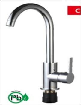 MONOC. COCINA AC. INOX. PICO ALTO 37cm
