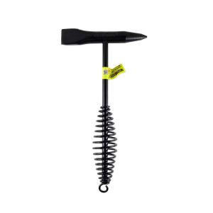 Martillo piqueta de soldador metalico 300 gr mango resorte