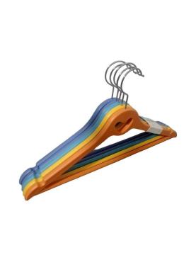 PACK DE 5 PERCHAS PLÁSTICAS DE COLORES (PFW)