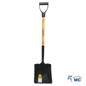 PALA DE PALEAR C/MANGO DE MADERA 71 CM. TRAMONTINA 77417/424