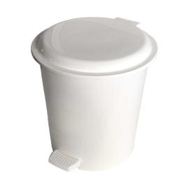 PAPELERA REDONDA 12 LT. BLANCA