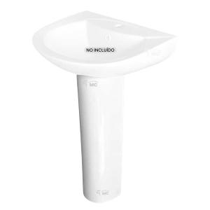 PEDESTAL PARA PILETA LOZA 68cm KLIPEN (PORTO/VITA) [BLANCO]