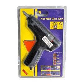 PISTOLA P/SILICONA CALIENTE (E2) 40W PLÁSTICO GRANDE