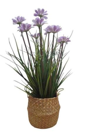 PLANTA ARTIFICIAL CON FLORES