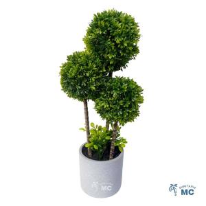 PLANTA ARTIFICIAL MACETA DECORACION