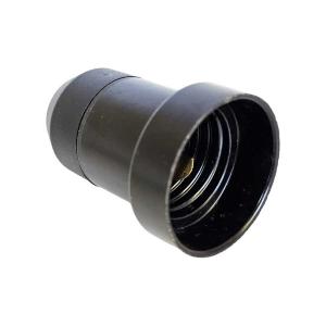 PORTA LAMPARA COLGAR E27 CAPUCHON NYLON (GB18) NEGRO