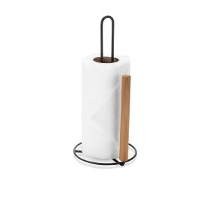 PORTA ROLLO COCINA NEG/MAD 15X13X29(PVW)