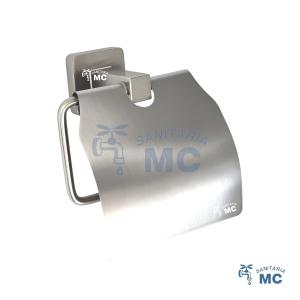 PORTA ROLLO CON TAPA SATINADO RIMONTTI