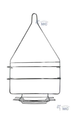 PORTA SHAMPOO CROMADO 26X10X45 cms (PFW)