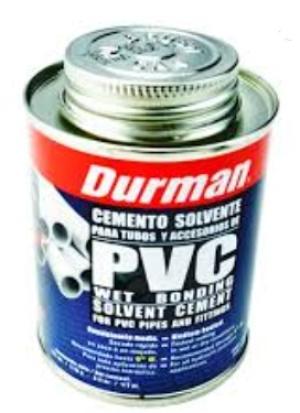 Pegamento pvc med.wetbonding 1/8gl azul