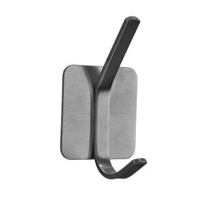 Perchero adhesivo gancho acero inoxidable - INOX