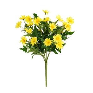RAMO FLORES MARGARITAS H36CM AMARILLO