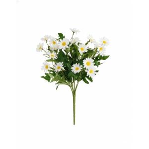 RAMO FLORES MARGARITAS H36CM BLANCO