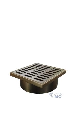 REJILLA 10 X 10 ACERO INOXIDABLE DORADA (PFW)