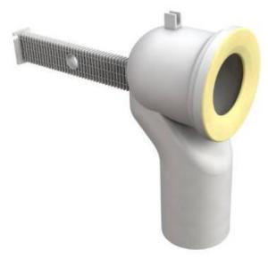 SALIDA TRASERA AL PISO 110X220mm + BRIDA BONOMINI