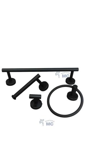 SET DE BAÑO NEGRO (PFW)