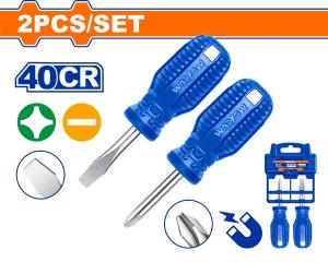 SET X 2 DESTORNILLADORES ENANO PALETA Y PHILLIPS WADFOW (PW)