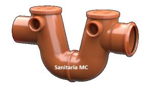 SIFÓN DESCONECTOR REDI 160mm