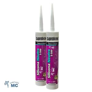 SILICONA NEUTRA S-500280 ML TRANSPARENTE ECO SUPRA