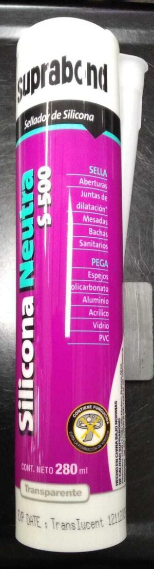 SILICONA NEUTRA S-500280 ML TRANSPARENTE