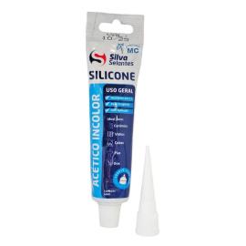 SILVA ADHESIVO DE SILICONA 50G ACÉTICO [INCOLORO] (PFW)