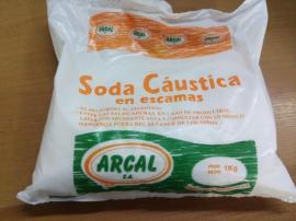 SODA CAUSTICA X 1 KG.- ARCAL