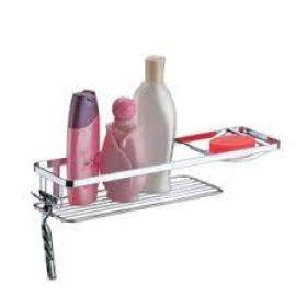 SOPORTE PARA SHAMPOO Y JABON CON GANCHO MOVIL