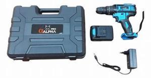 TALADRO ATORNILLADOR PERCUTOR ALPHA PRO 20V 1 BAT+MALETA