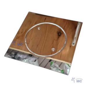 TAPA 15 X 15 AC.INOX (F013) CIEGA (PFW)