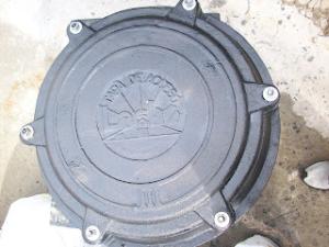 TAPA ACCESO A TANQUE HF 60 cm SUELTA SIN MARCO NI GOMA