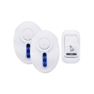 TIMBRE INALAMBRICO 220 V  DOBLE RECEPTOR