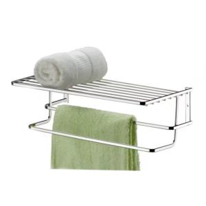 TOALLERO HOTELERO ESTANTE [CROMADO] 40 CM