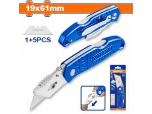 TRINCHETA CUTTER PLEGABLE WADFOW + 6 REPUESTOS