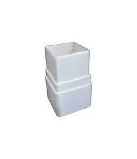 UNIÓN DE BAJANTE PVC AMAZONA