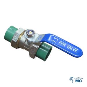 VÁLVULA FUSIÓN ECO ESFERICA U.D. 20MM NAF PEQUEÑA METAL 7cm