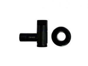 VALVULA LAVARROPA NEGRO MATE 1/2 X 3/4 DMC AD