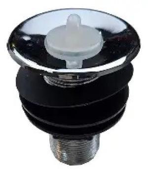 VALVULA PILETA BAÑO PLASTICO CROMADO 7/8 (PFW)