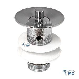 VALVULA LAV P/LAVATORIO 7/8 TAPÓN METAL NACIONAL ML (PFW)